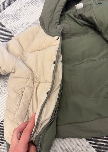 Zara Kapüşonlu  Erkek Çocuk montu - Görsel 5