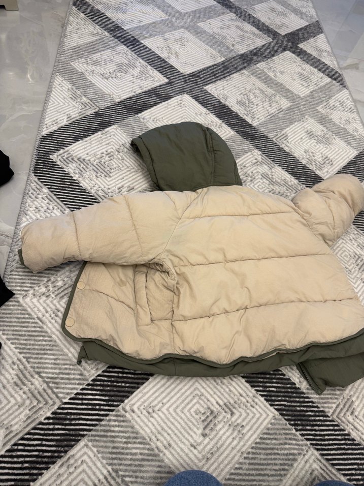 Zara Kapüşonlu  Erkek Çocuk montu - Görsel 3