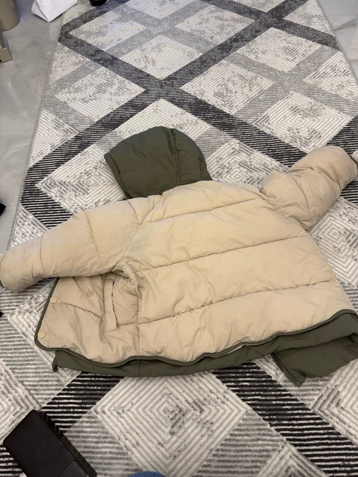 Zara Kapüşonlu  Erkek Çocuk montu - Görsel 4