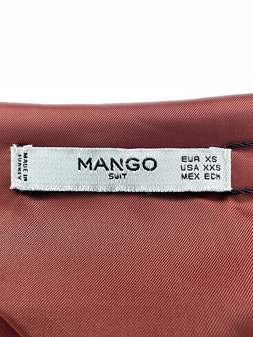 xs Beden kahverengi Renk Mango Kot Ceket %70 İndirimli.
