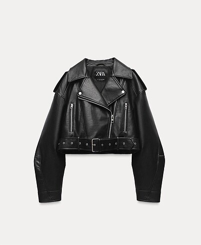 ZARA DERİ BİKER CEKET