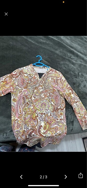 Desenli kimono