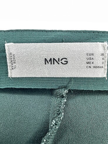 34 Beden yeşil Renk Mango Kumaş Pantolon %70 İndirimli.