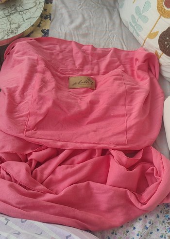 Pembe Bebek Taşıma Slingi - Görsel 2