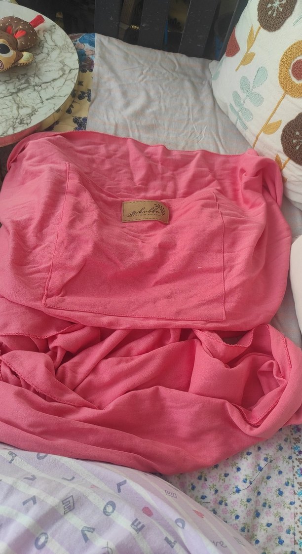 Pembe Bebek Taşıma Slingi - Görsel 2