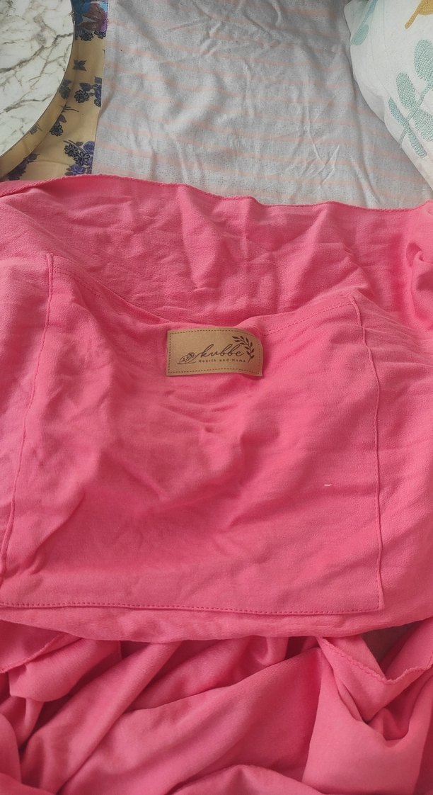 Pembe Bebek Taşıma Slingi - Görsel 3