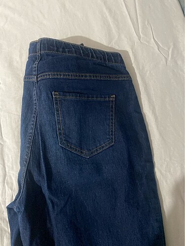 40 Beden Fermuarsız jeans