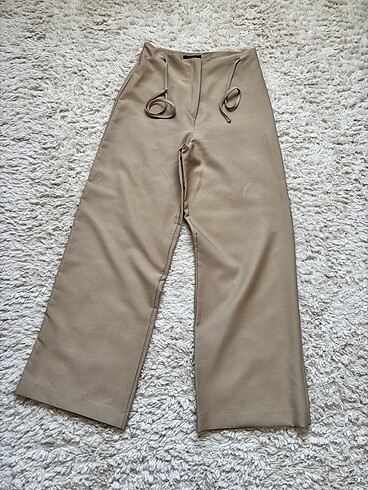 Krem Kumas Pantolon