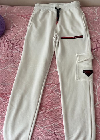 Beyaz Prada eşofman - Görsel 2