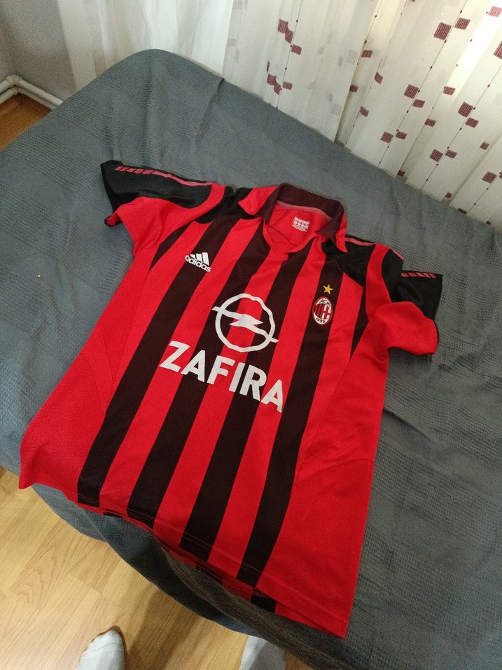 Kırmızı Siyah Erkek Kısa Kollu Forma - Görsel 2