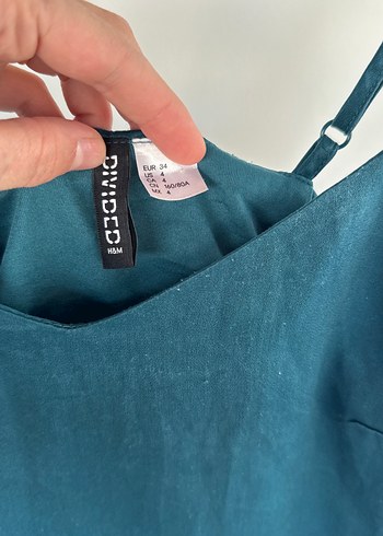 Mini saten elbise - Görsel 2