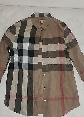 BURBERRY GÖMLEK Fit Kareli pamuklu