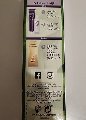 Koleston Hindistan Cevizi Yağlı Saç Boyası 8/0 - Görsel 3