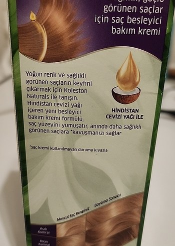 Koleston Hindistan Cevizi Yağlı Saç Boyası 8/0 - Görsel 2
