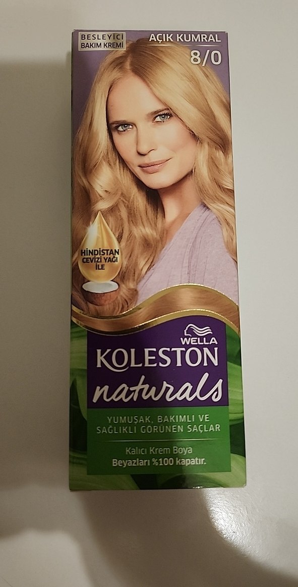 Koleston Hindistan Cevizi Yağlı Saç Boyası 8/0 - Görsel 4