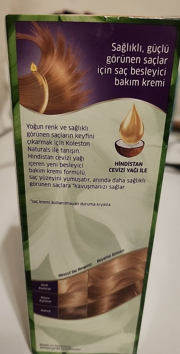 Koleston Hindistan Cevizi Yağlı Saç Boyası 8/0 - Görsel 2