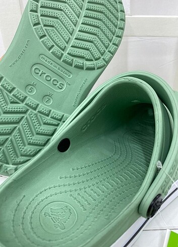 44 Beden yeşil Renk Koyu Yeşil crocs terlik iyi kalite
