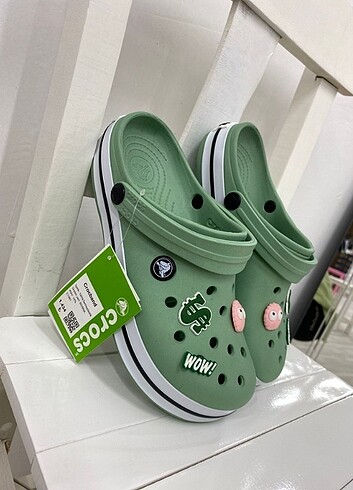 Koyu Yeşil crocs terlik iyi kalite
