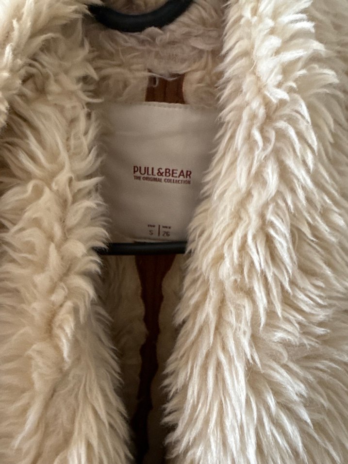 Kahverengi Süet Kadın Ceket Kürklü - Görsel 3