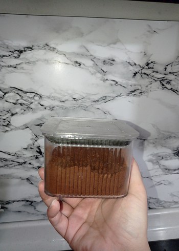 3lü cam görünümlü sert plastik kavonoz seti - Görsel 4