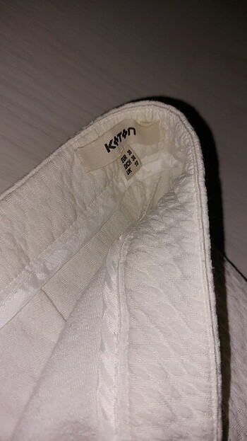 38 Beden Beyaz pantolon koton