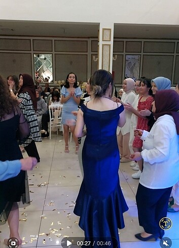 m Beden lacivert Renk Özel tikim saten kumaş astarlı 1kere giyildi