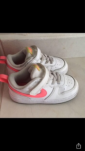 25 Beden beyaz Renk Nike çocuk ayakkabı #nike