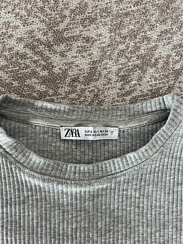 s Beden Zara crop tişört