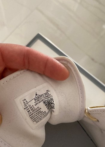 41 Beden Sarı Beyaz Kadın Bağcıklı Spor Ayakkabı air Jordan