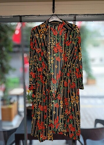 Zara Çicek Desenli Kimono