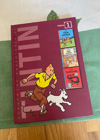 The Adventures of Tintin Cilt 1 Hikaye Kitabı ingilizce