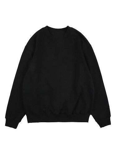 Siyah Unisex Sweatshirt
