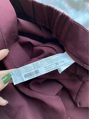Stradivarius Wide Leg Borda Pantolon