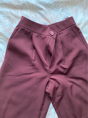 36 Beden Stradivarius Wide Leg Borda Pantolon