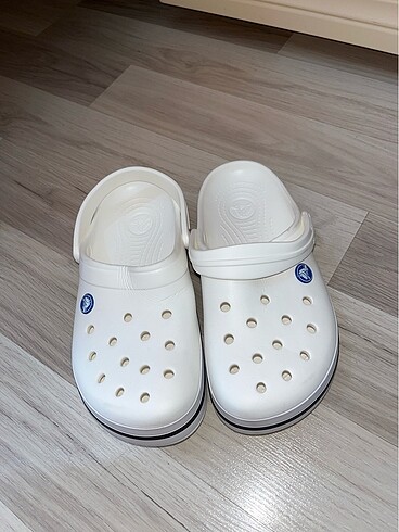 38 Beden Beyaz crocs terlik