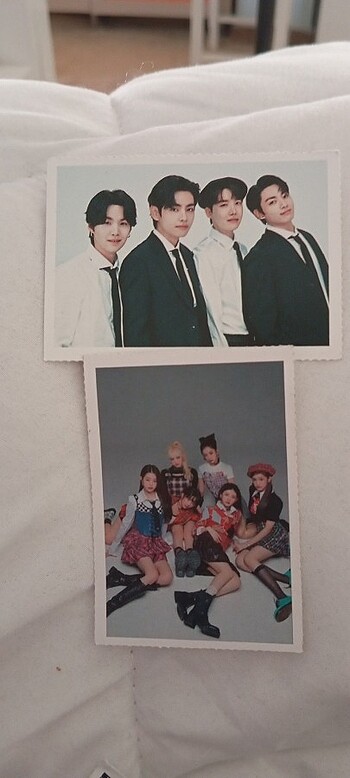 Babymonster ve bts foto kart