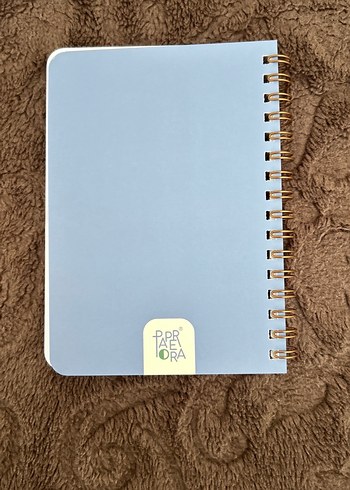 Pastel Renkli Çiçek Desenli Spiralli NOT Defterİ - Görsel 3