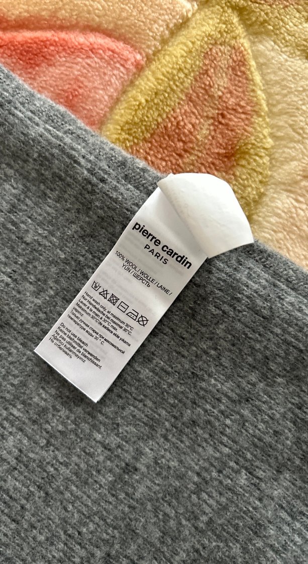 Gri Kadın Triko Kazak - Görsel 5