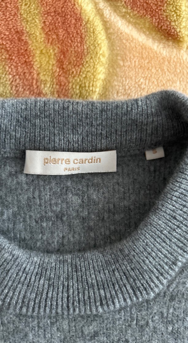 Gri Kadın Triko Kazak - Görsel 2