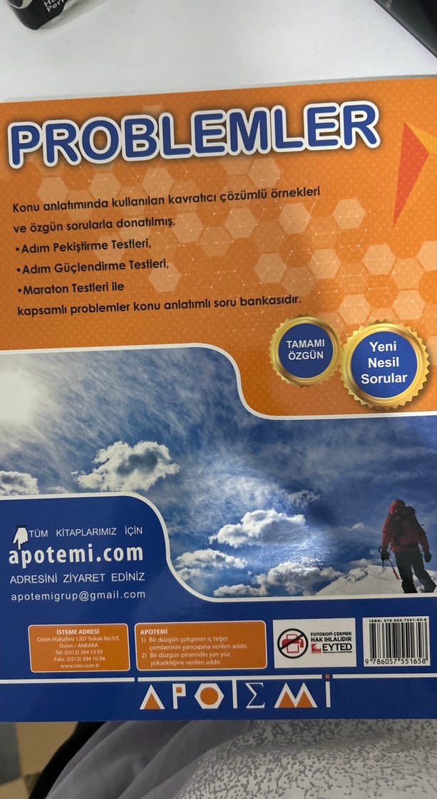 Problemler Soru Bankası - Fatih İhtiyaroğlu - Görsel 3