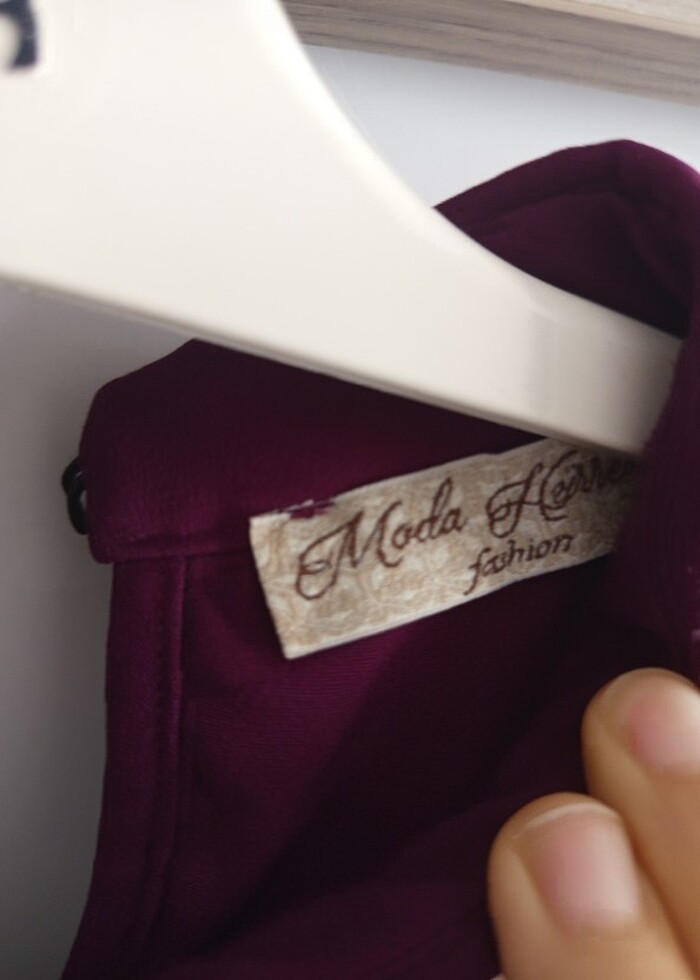 Dantel detaylı elbise  - Görsel 3