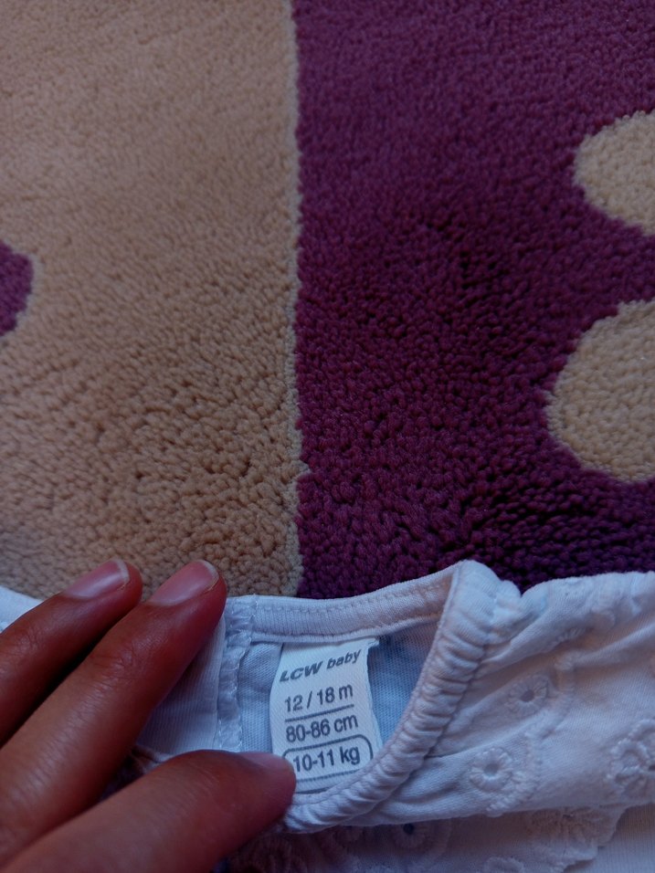 Dantel Yakalı Nakışlı Bebek Kız Kıyafet Takımı - Görsel 4