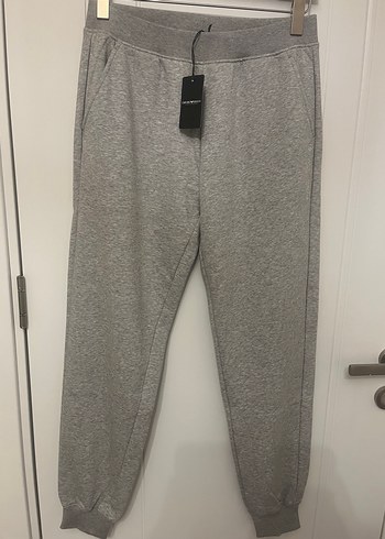 Emporio Armani Gri Melanj Rahat Jogger Esofman Alti