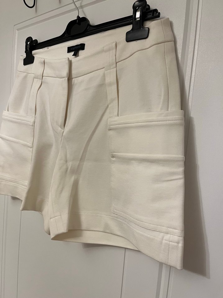 Kadın Kemerli Mini Şort - Görsel 2