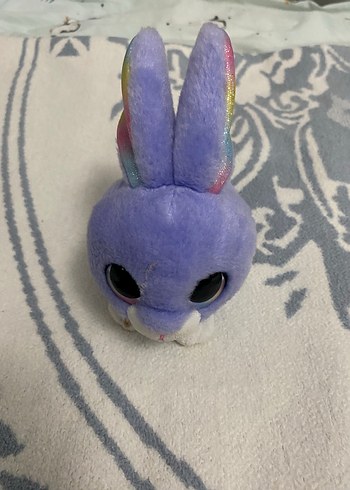 Mor Peluş Tavşan Oyuncak - Görsel 2