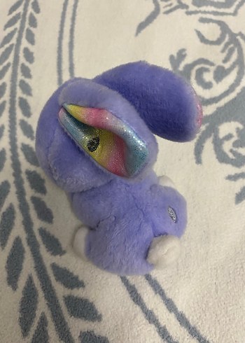 Mor Peluş Tavşan Oyuncak - Görsel 4