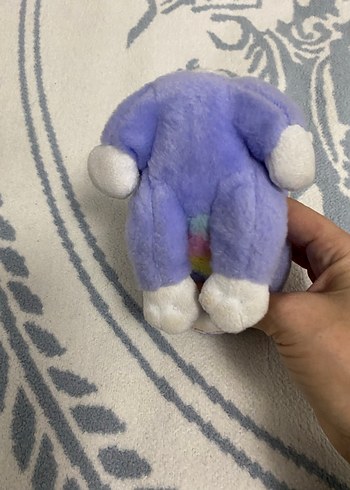 Mor Peluş Tavşan Oyuncak - Görsel 7