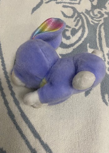 Mor Peluş Tavşan Oyuncak - Görsel 5