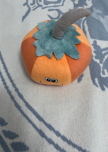 Turuncu Yüzlü Kabak Peluş Oyuncak - Görsel 8