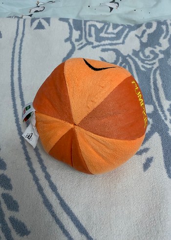 Turuncu Yüzlü Kabak Peluş Oyuncak - Görsel 6